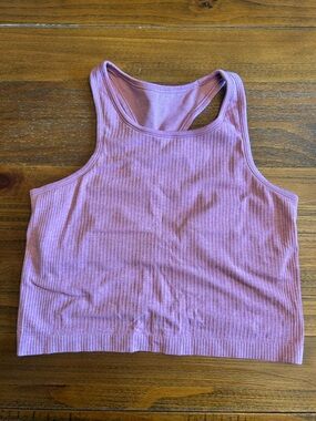 Lululemon Ribbed Crop Support Tank